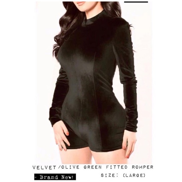 REHAB - VELVET ROMPER - Picture 3 of 7